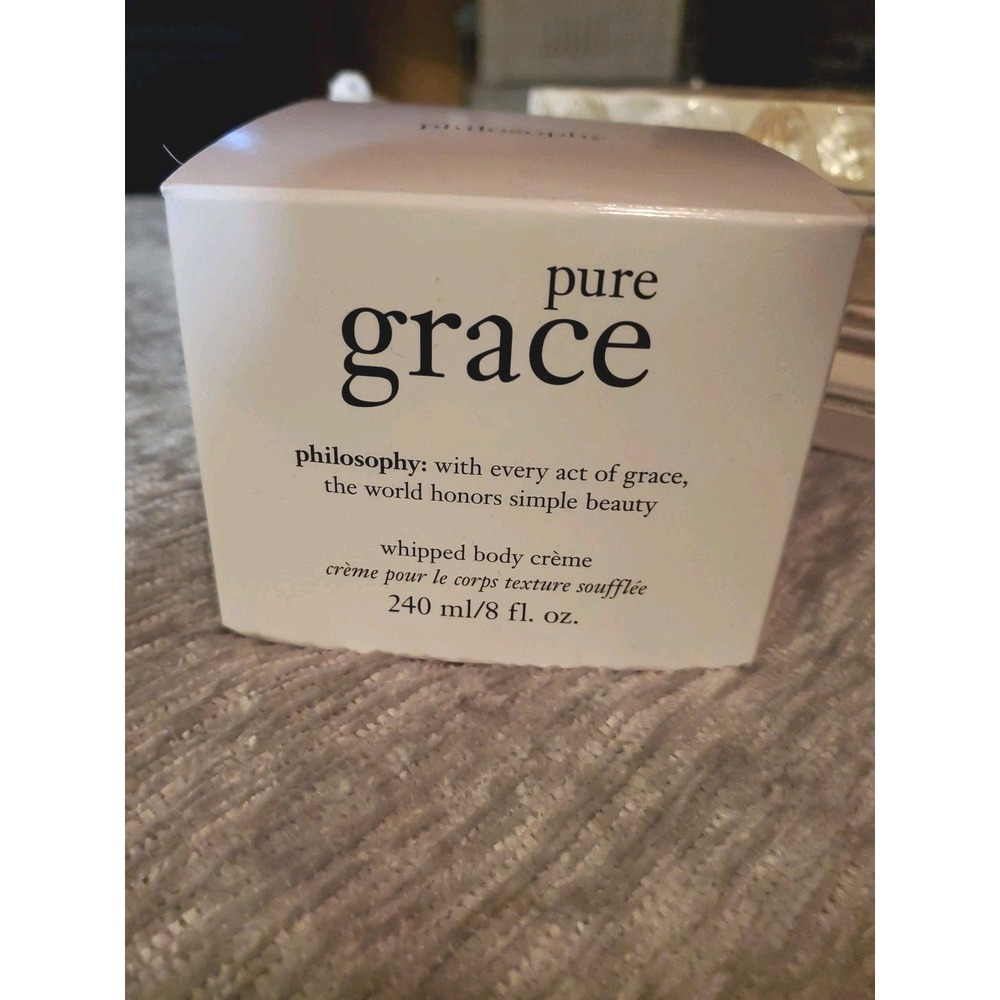 Philosophy Pure Grace Whipped Body‎ Creme - 8oz. Brand New With Box